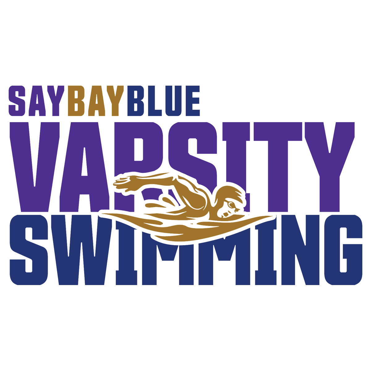 SayBayBlue Varsity Swim Team Store