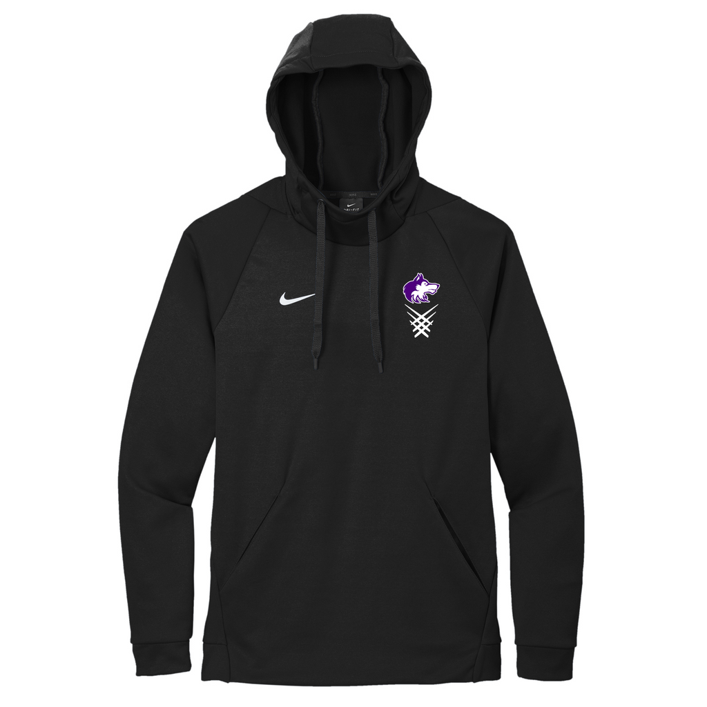 Sequim HS Basketball Nike Therma-FIT Pullover Fleece Hoodie - Embroidered