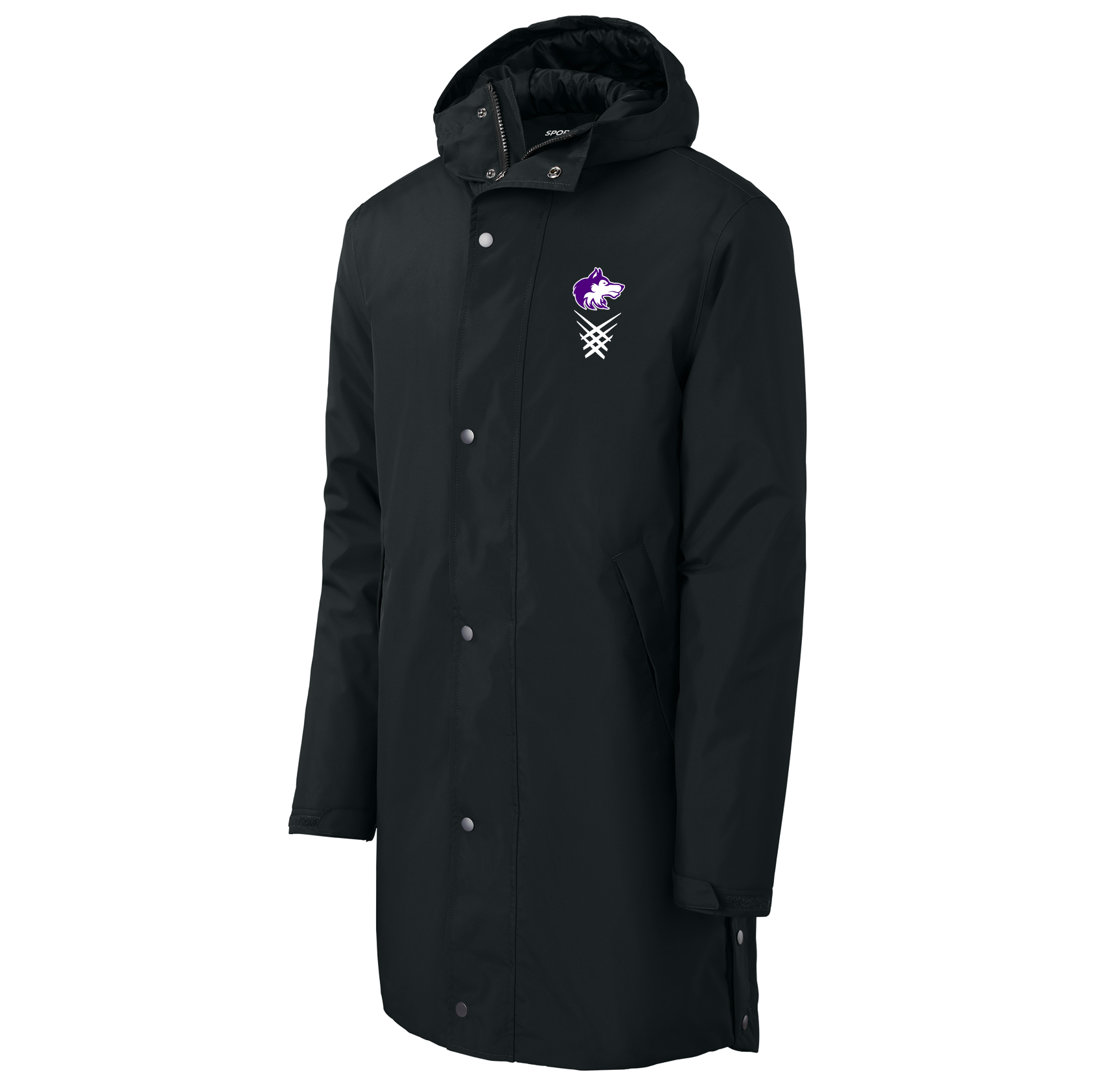 Sequim HS Basketball Sport-Tek® Waterproof Insulated Sideline Parka