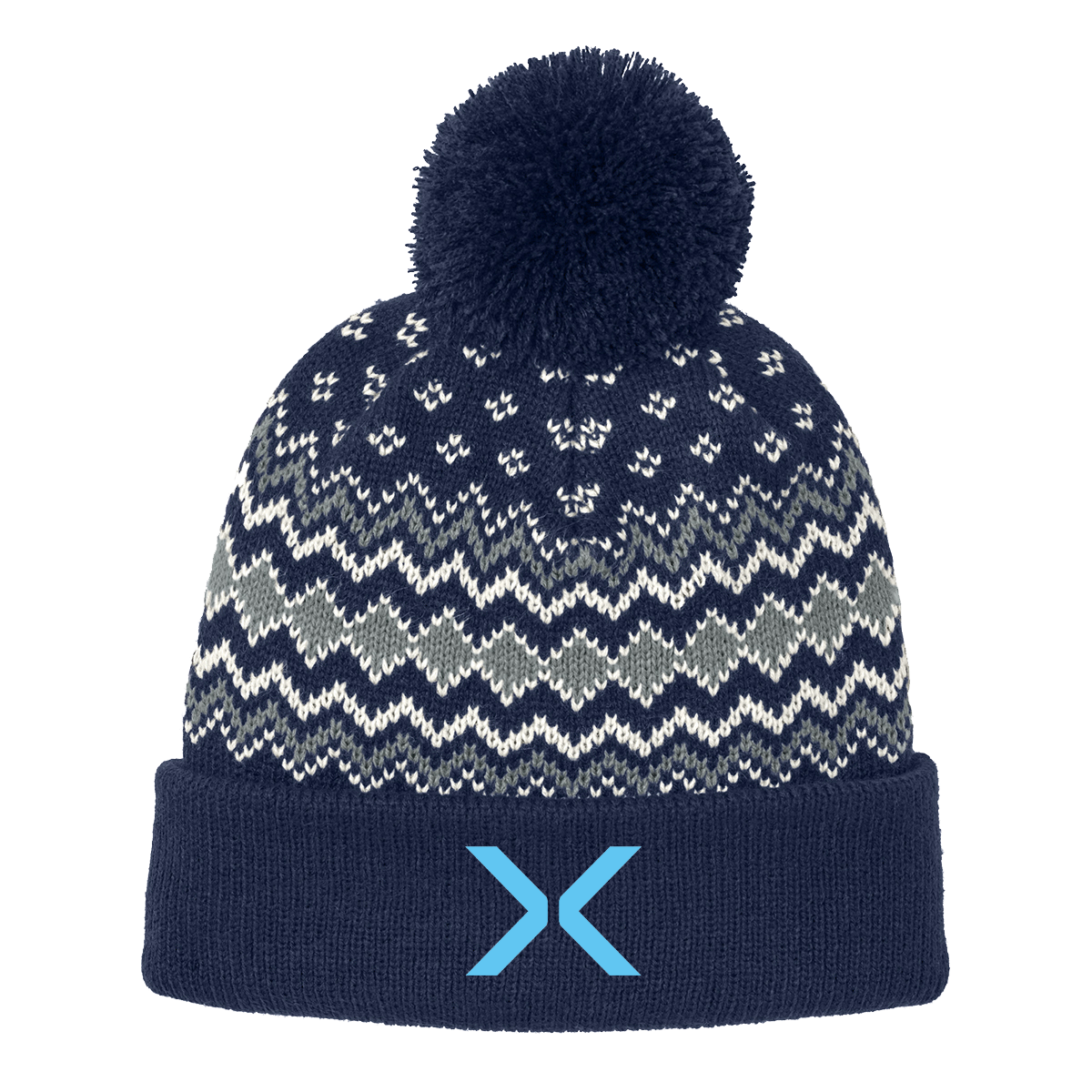 NY Express Softball Alpine Pom Beanie