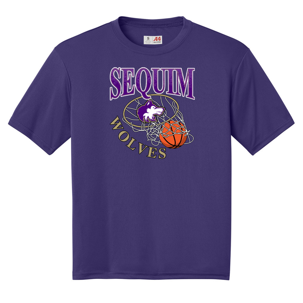 Sequim HS Basketball A4 Cooling Performance Crew