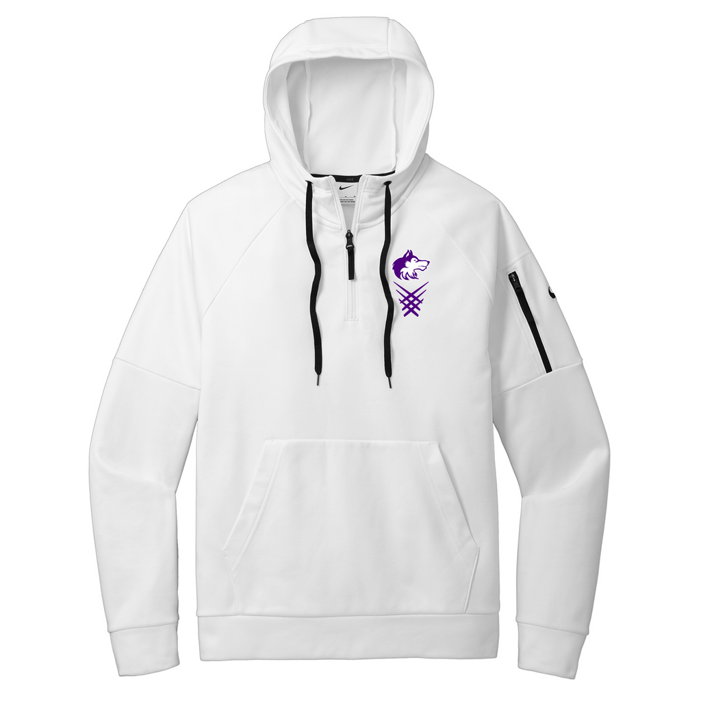 Sequim HS Basketball Nike Therma-FIT Pocket 1/4-Zip Fleece Hoodie