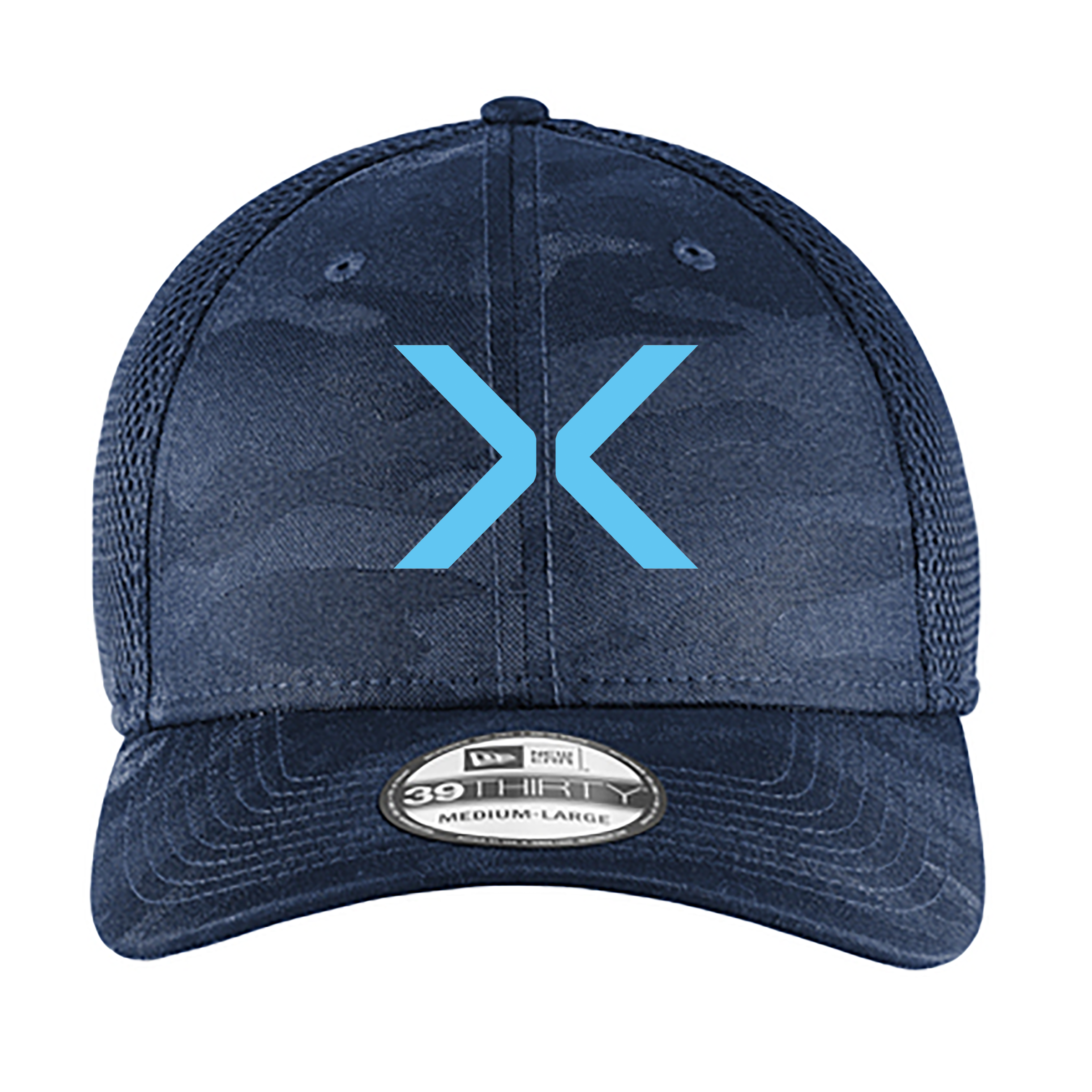 NY Express Softball New Era Camo Stretch Trucker