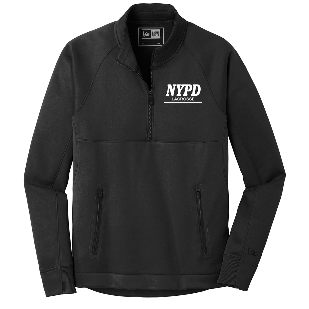 NYPD Lacrosse New Era® Venue Fleece 1/4-Zip Pullover