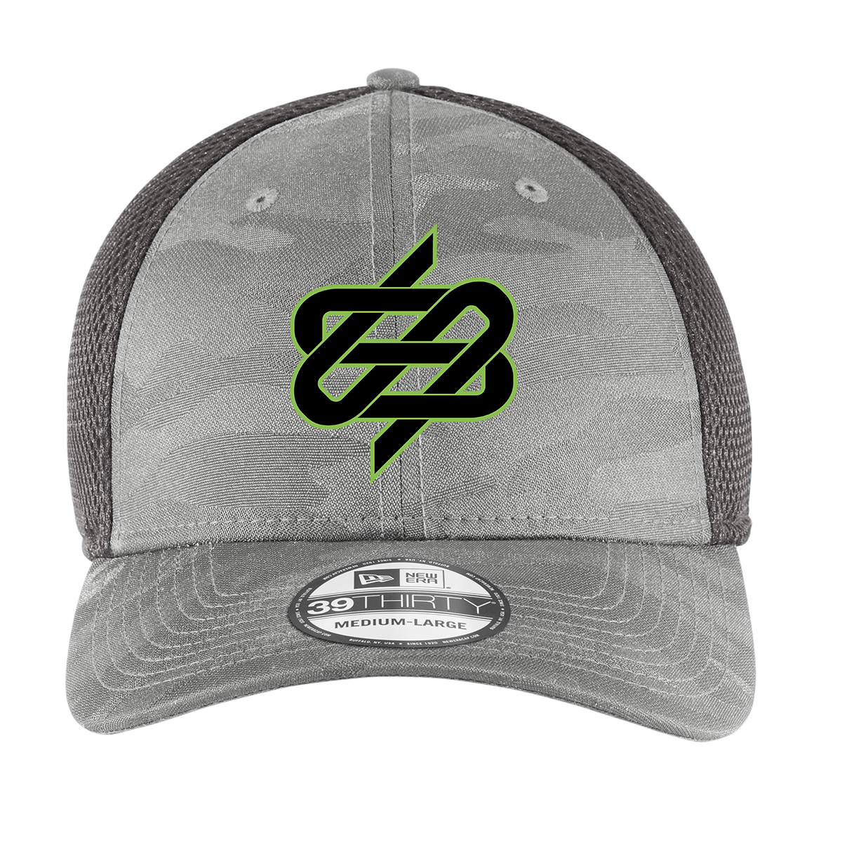 Sample New Era Camo Stretch Trucker