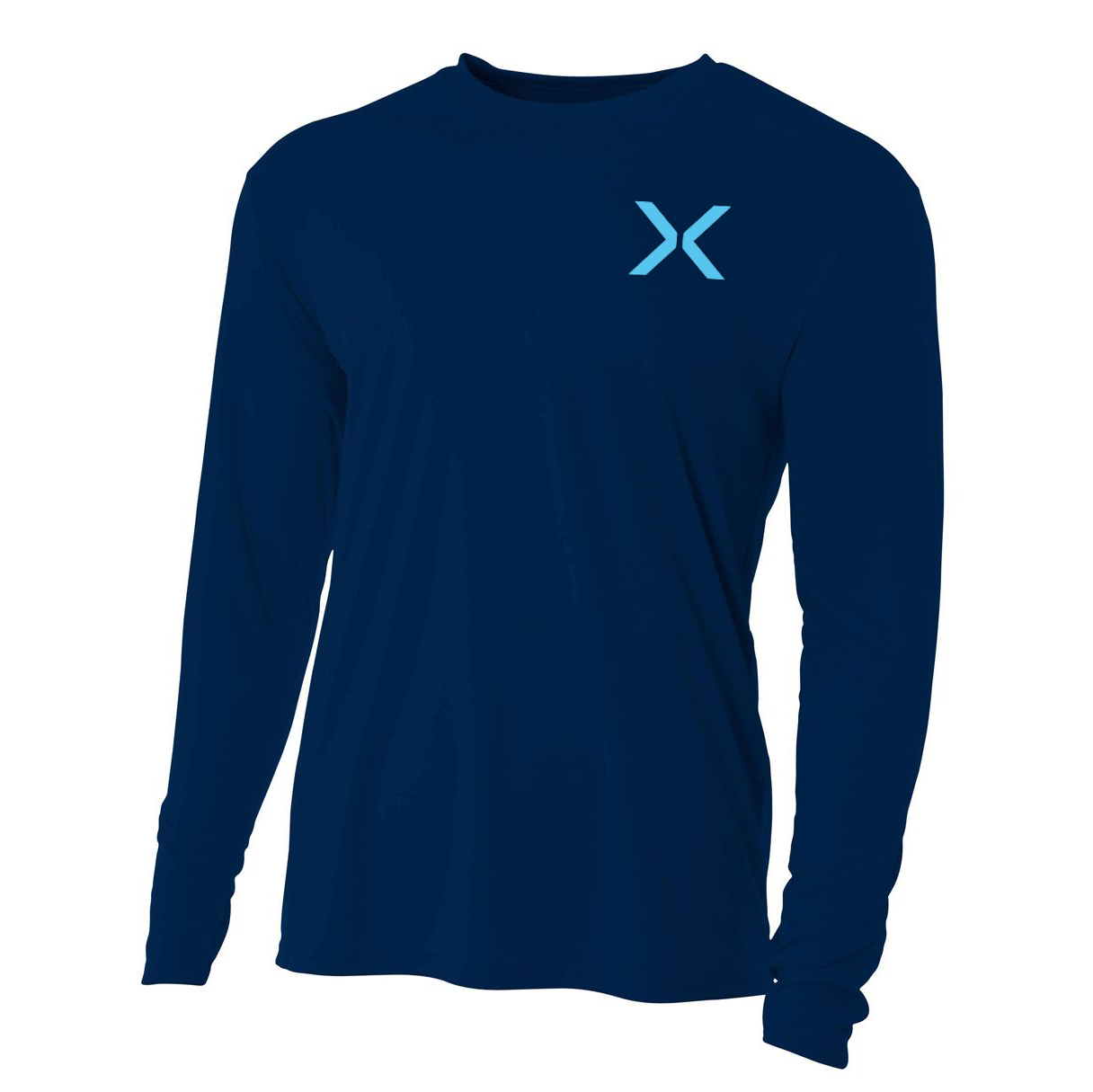 NY Express Softball Cooling Performance Long Sleeve Crew