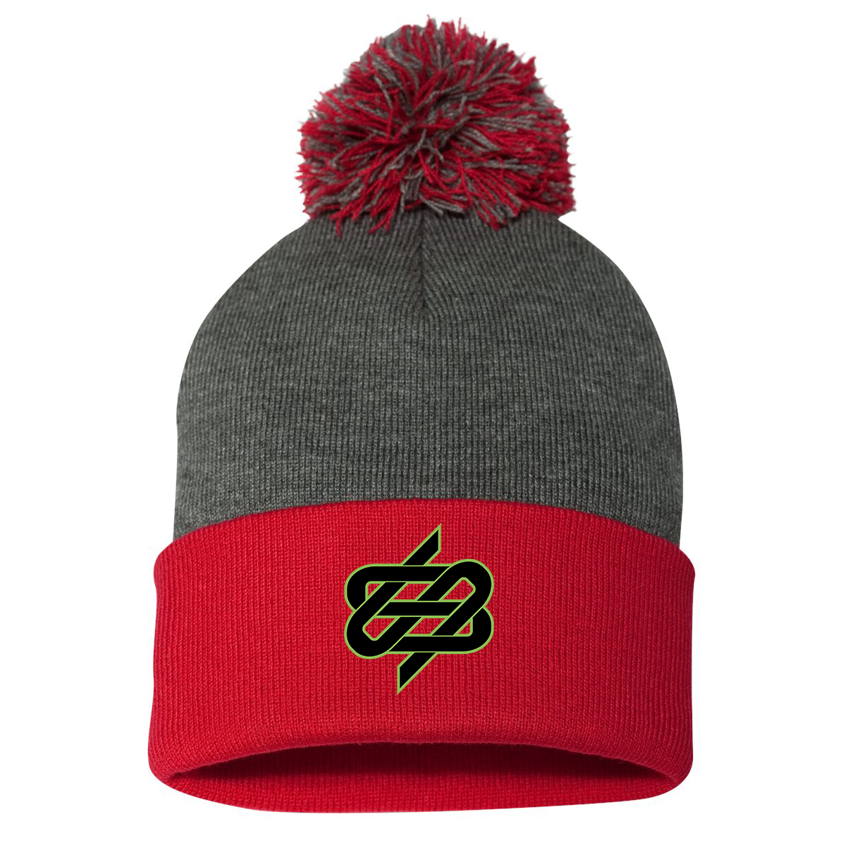 Sample Sportsman Pom-Pom Cuffed Beanie