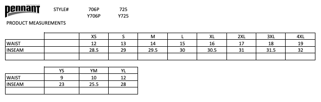 Sample Pennant Retro Sweatpant