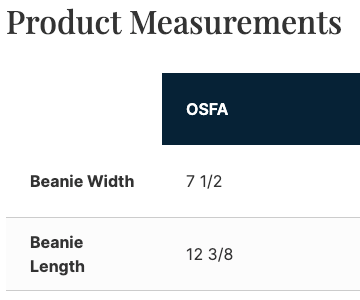 Sample Port Authority® Knit Cap