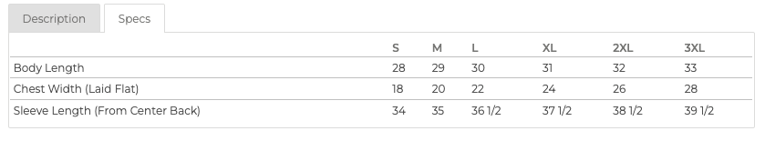 Sample Dri-Power® Long Sleeve Tee