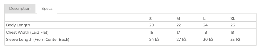 Sample Dri-Power® Long Sleeve Tee