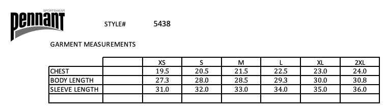 Sample Pennant Droptail Crew
