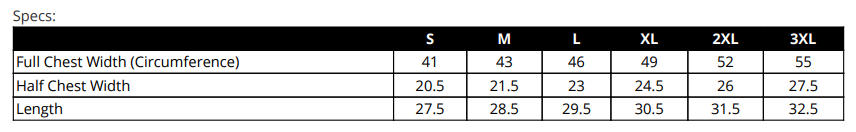 Sample A4 Cooling Performance Muscle