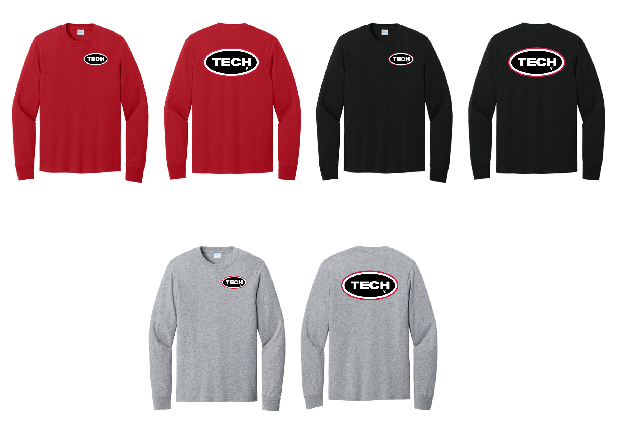 Tech Supply Custom Long Sleeve Shirt