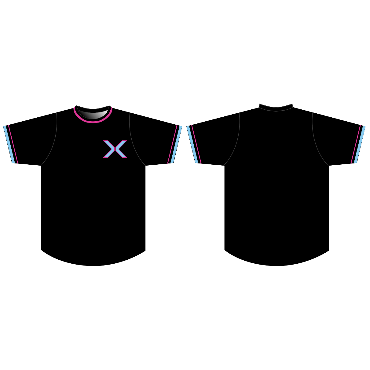 NY Express Softball Sublimated Performance Stretch Jersey - #1