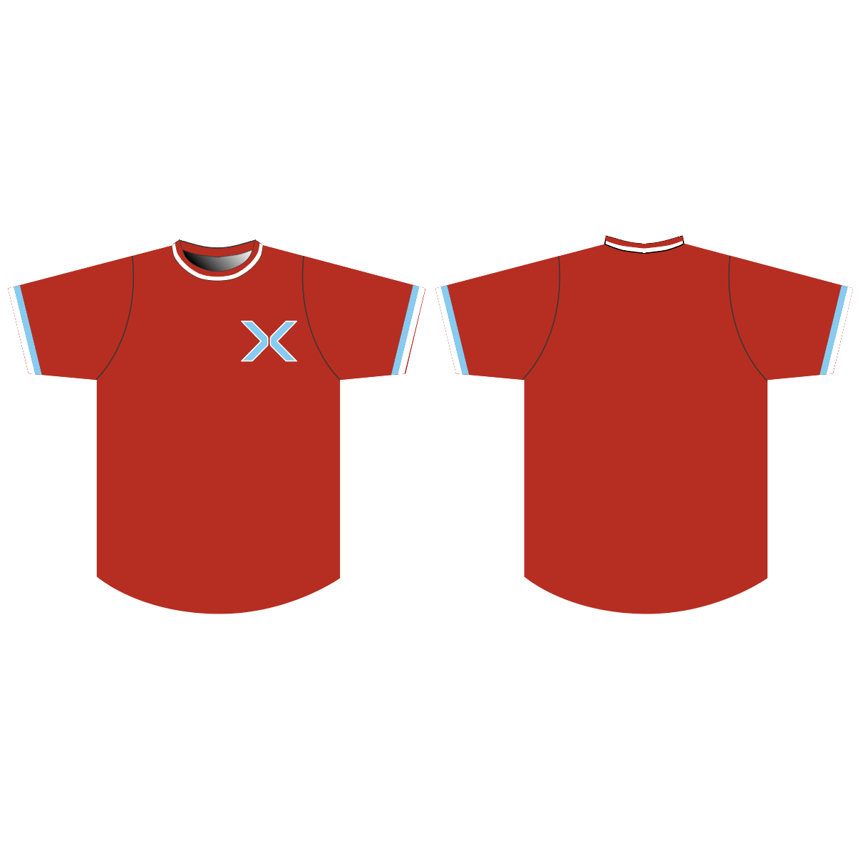 NY Express Softball Sublimated Performance Stretch Jersey - #2